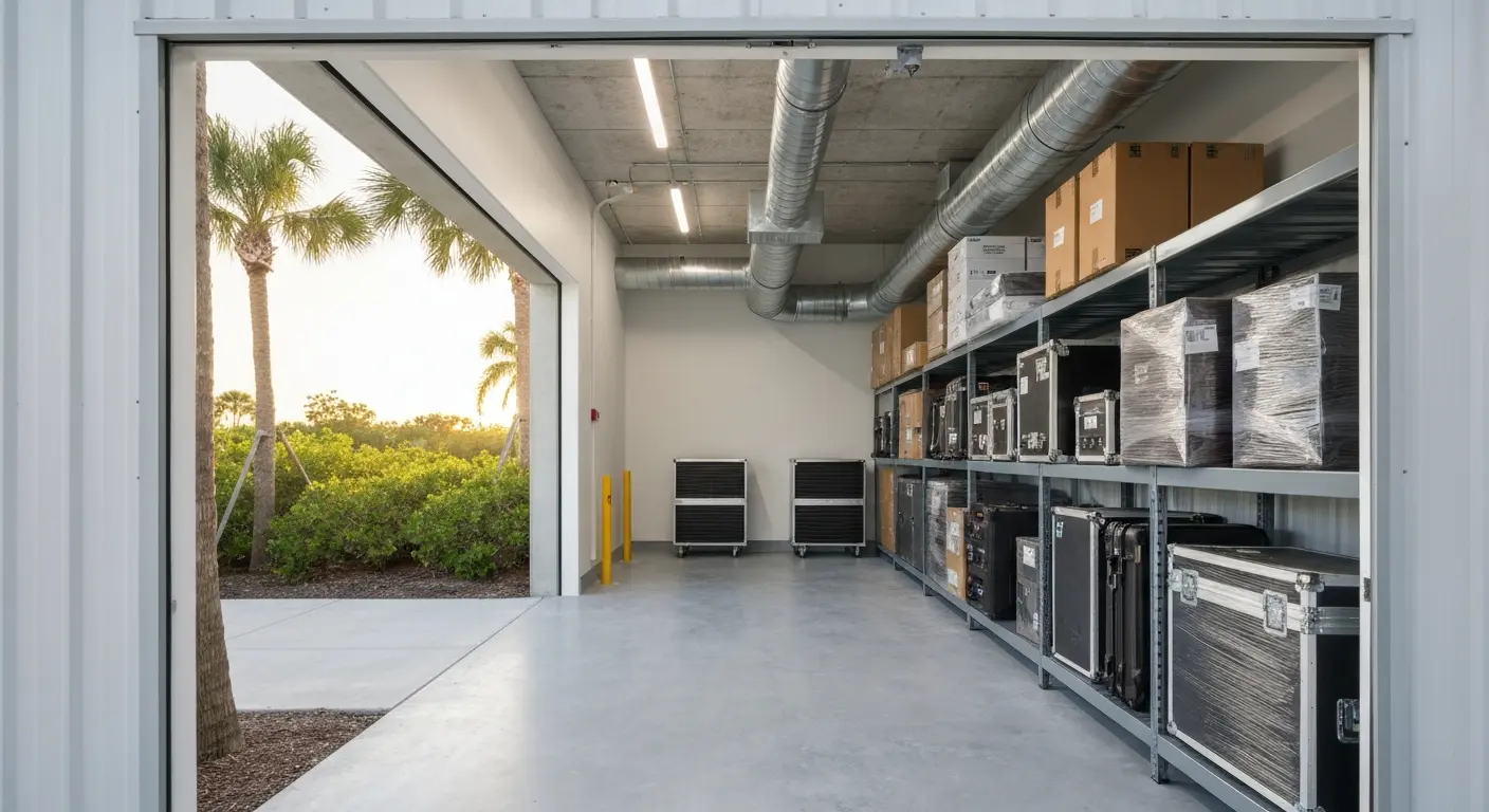 Storage facility for Bird Key residents