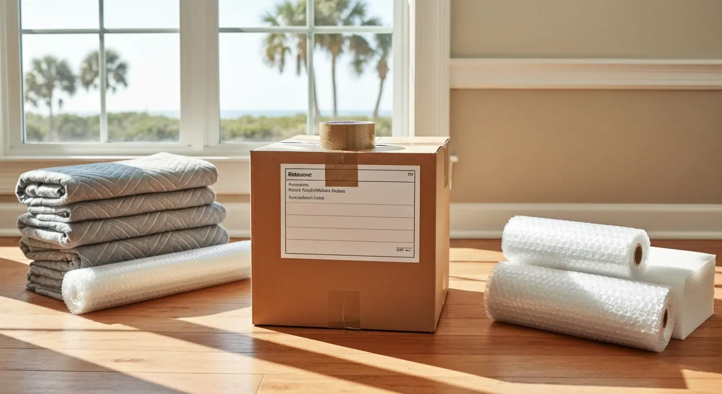 Residential packing service