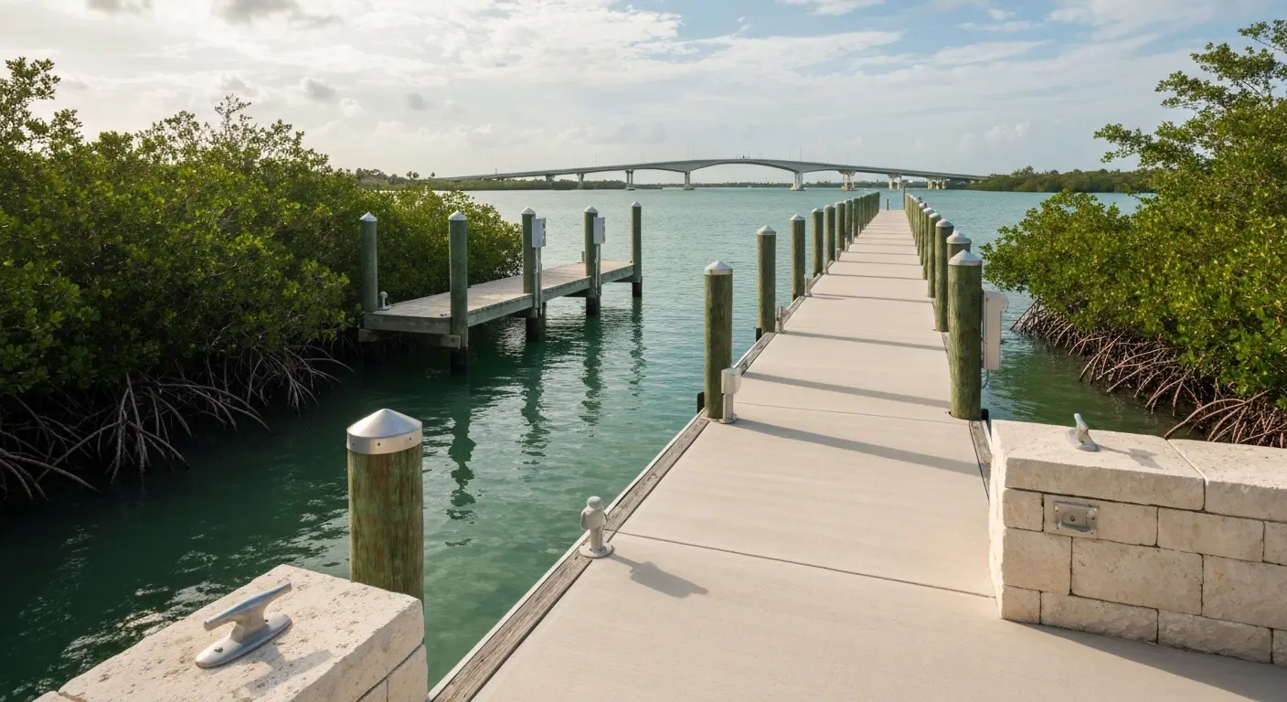 Bird Key waterfront access near John Ringling Causeway