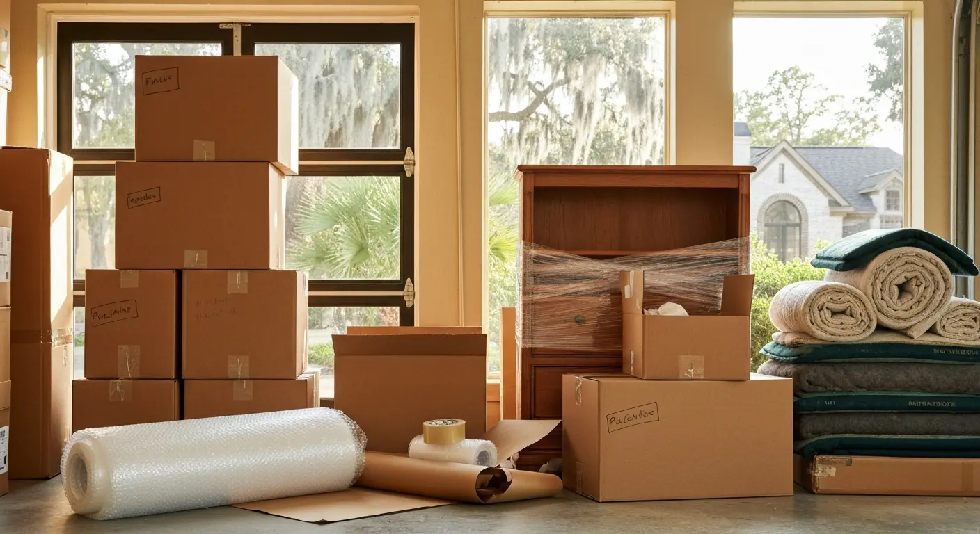 Partial packing service