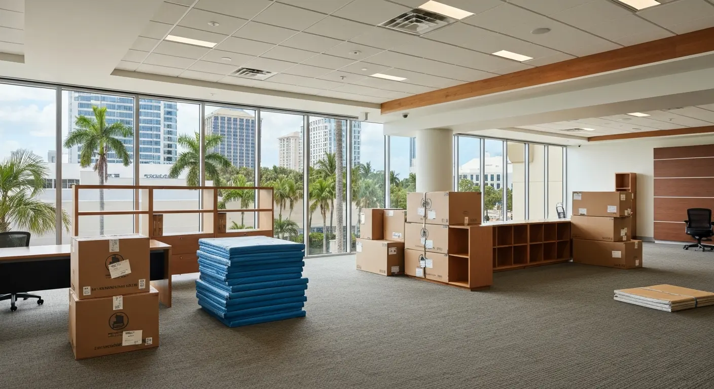 Commercial office moving