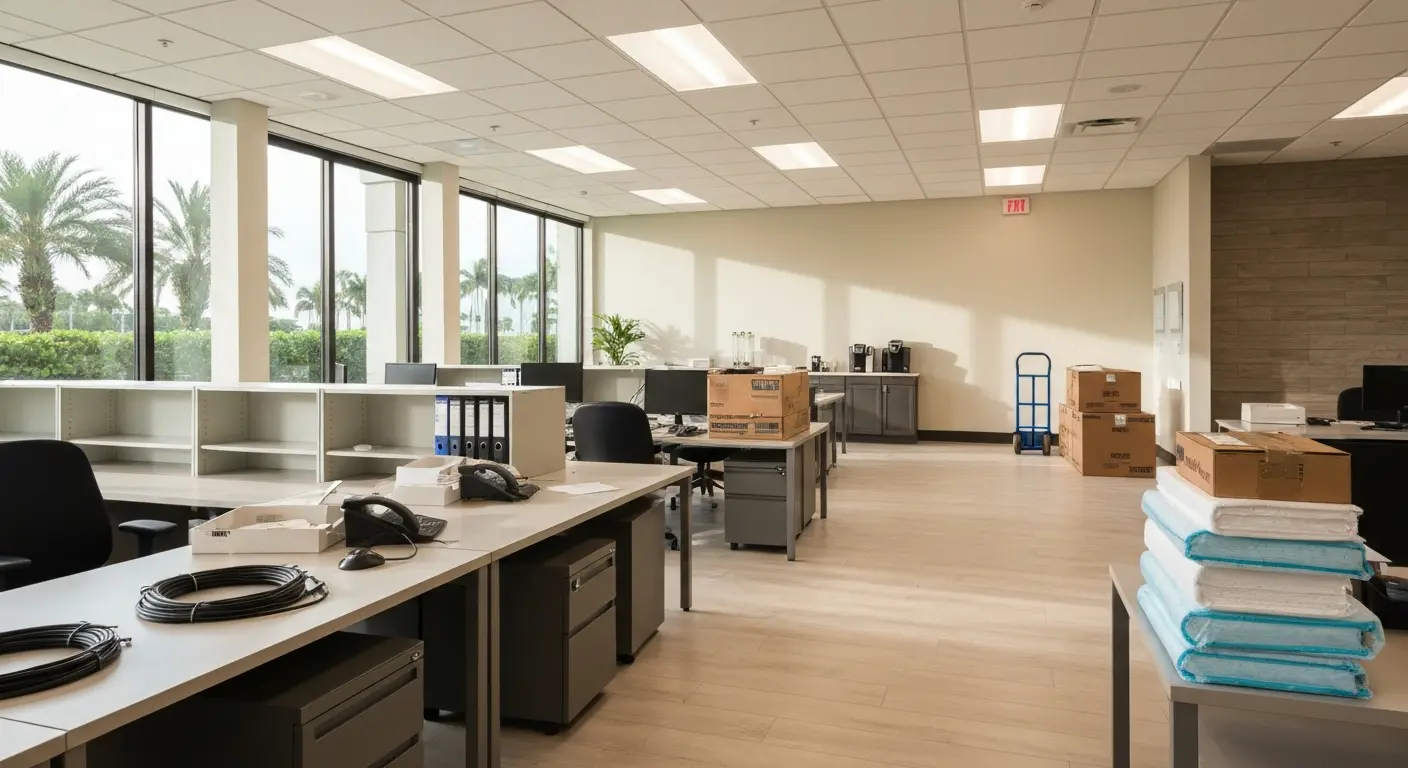 Commercial office moving