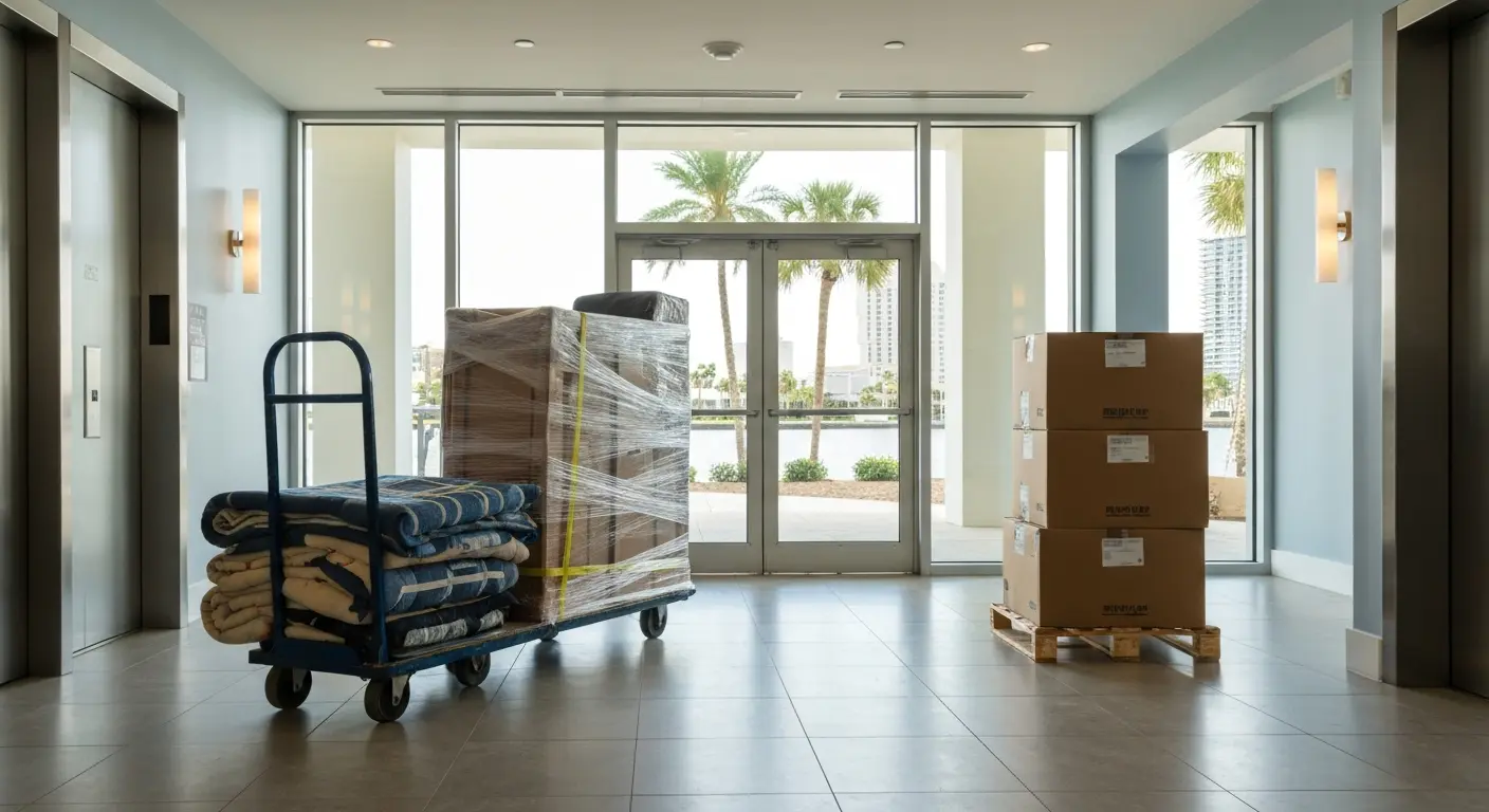 Condo move at Riverwalk