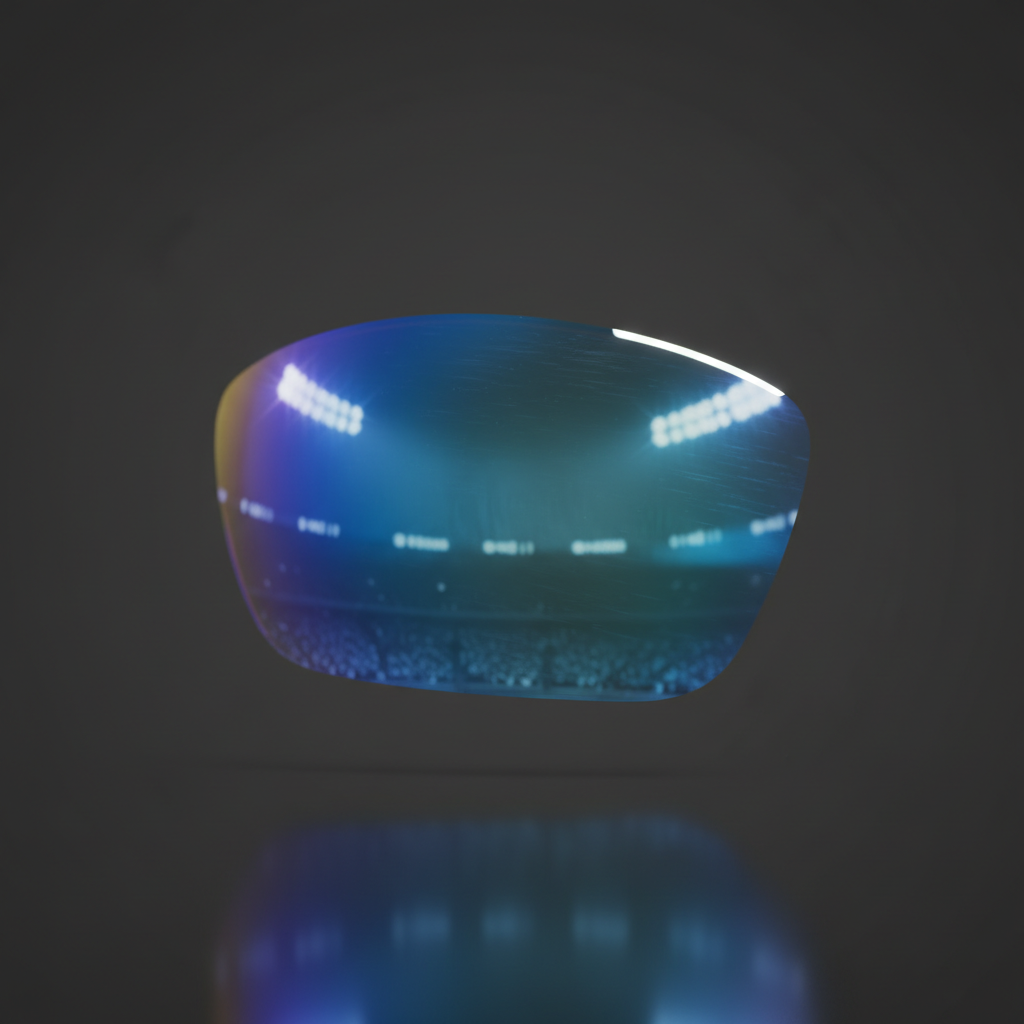Stadium Blue mirror lens
