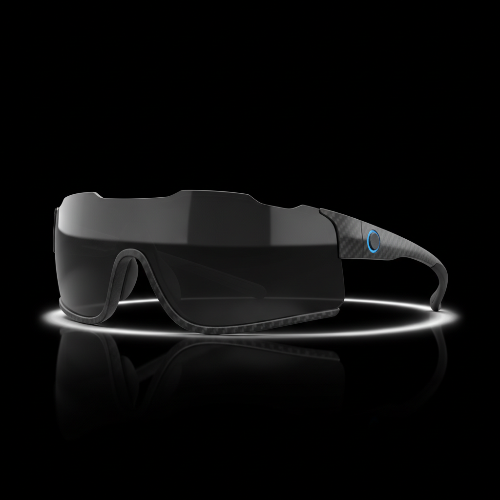 The Franchise — blackout carbon-fiber flagship glasses
