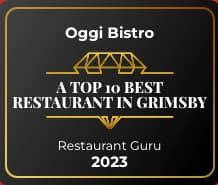 Oggi Bistro award recognition