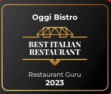 Oggi Bistro award recognition
