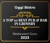 Oggi Bistro award recognition