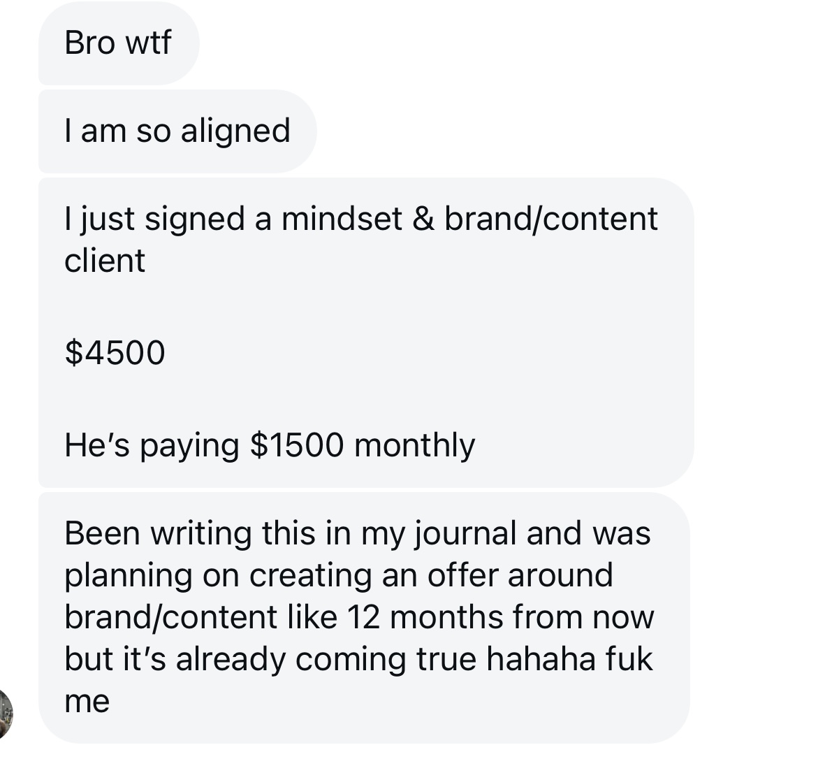 Client win