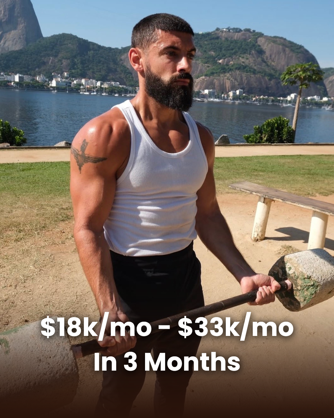 $18K to $33K/month in 3 months