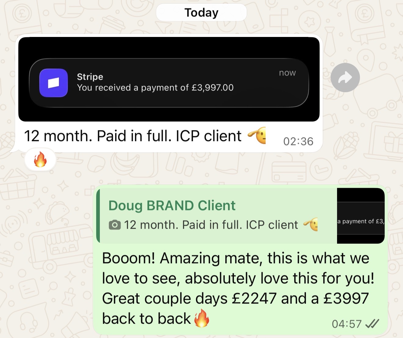 Client win