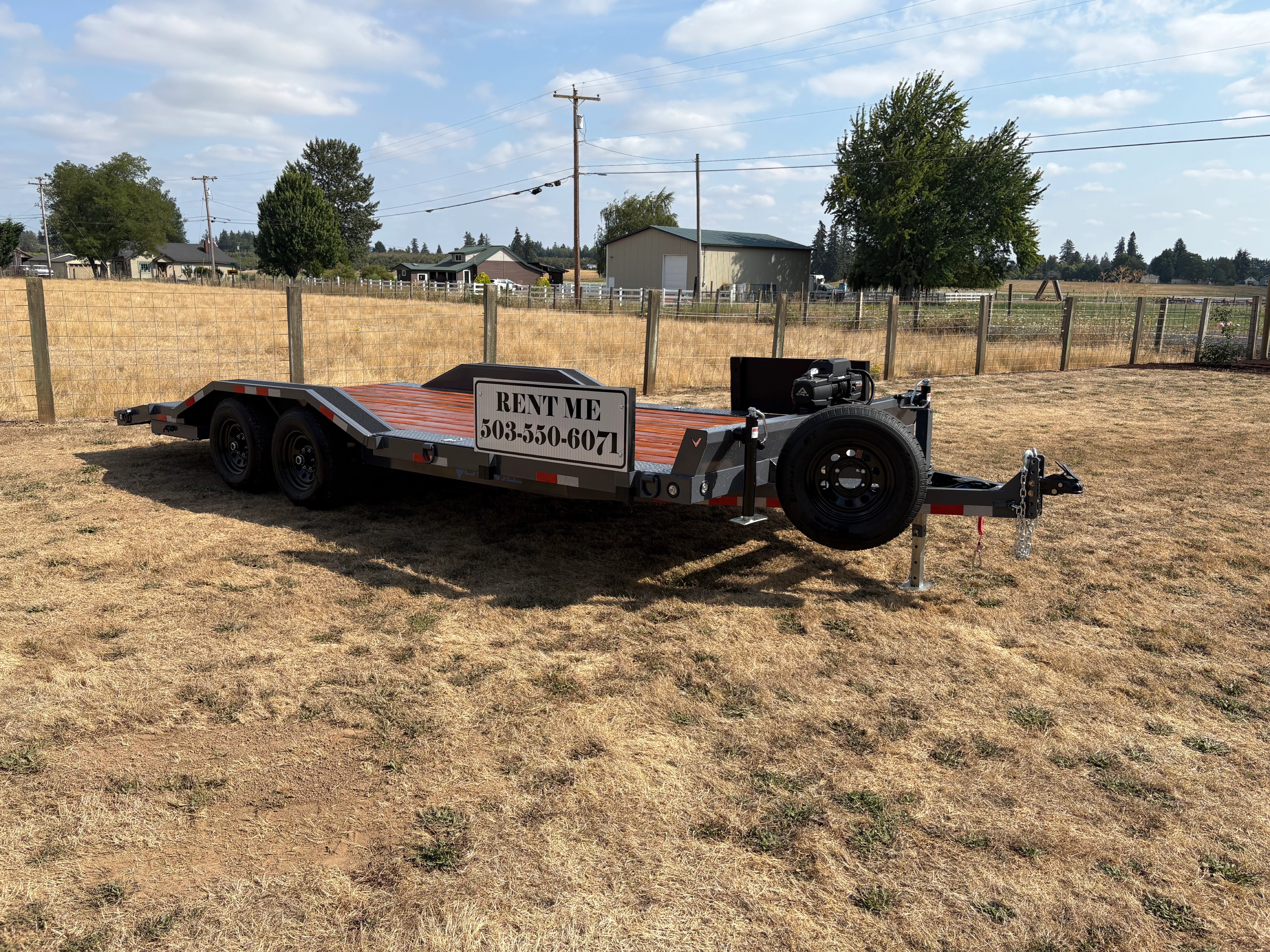 8x20 Car Hauler rental in Salem, Oregon
