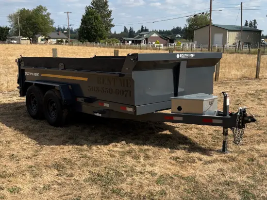 7x14 Dump Trailer rental in Salem, Oregon