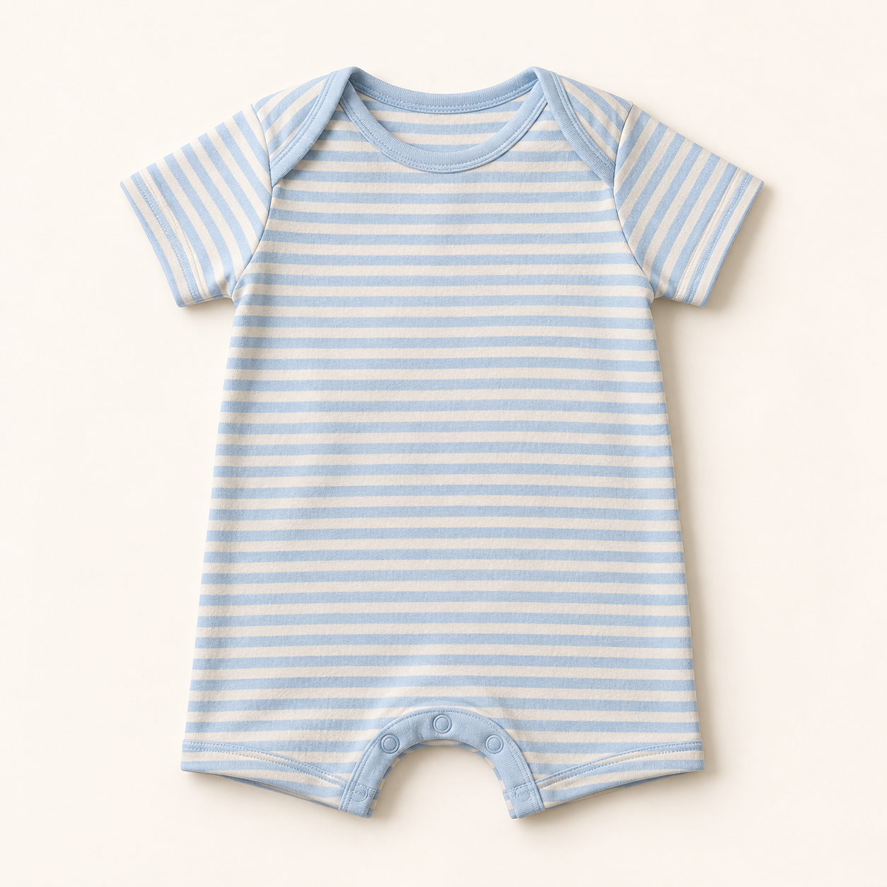 TEST – Blue Stripe Baby Romper