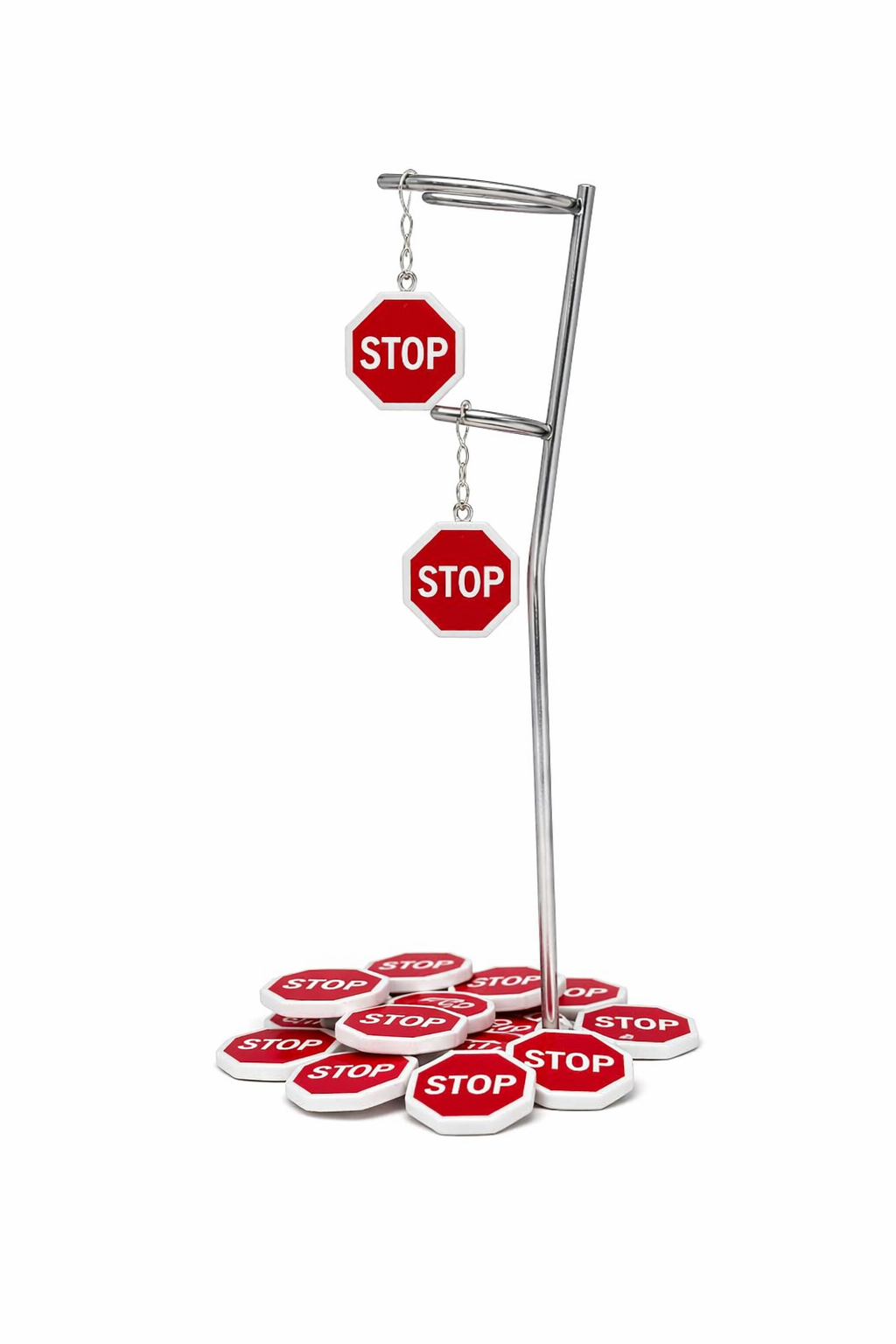 Stop Sign Earrings