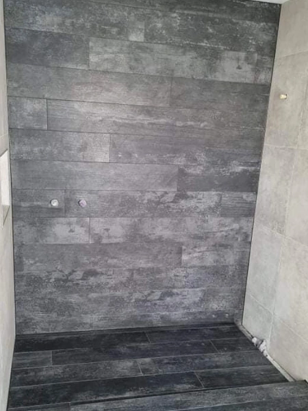 New Shower Tiling