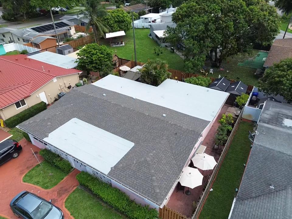 Professional roof replacement service