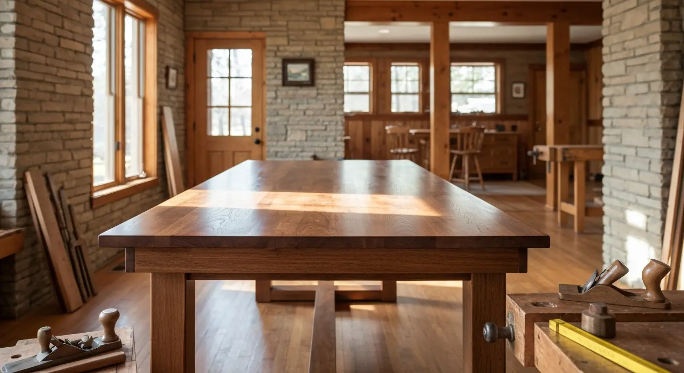 Custom furniture woodworking