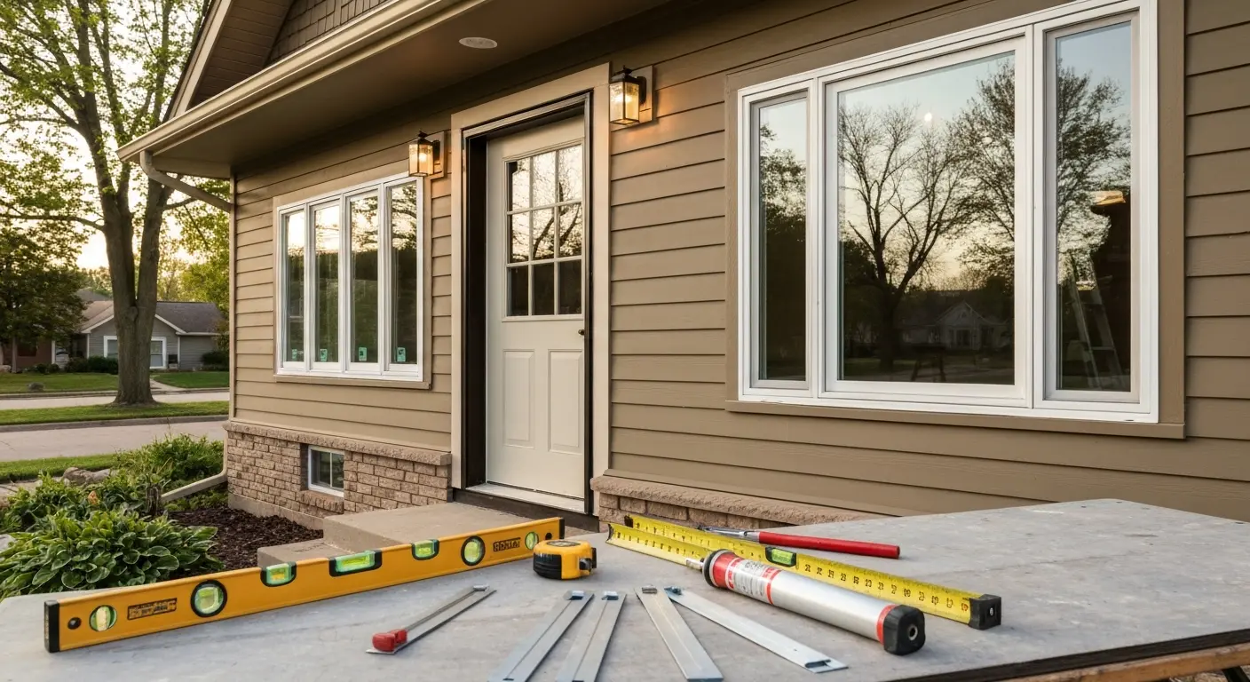 Door and window installation