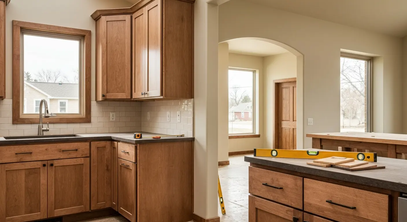 Custom carpentry and cabinetry work
