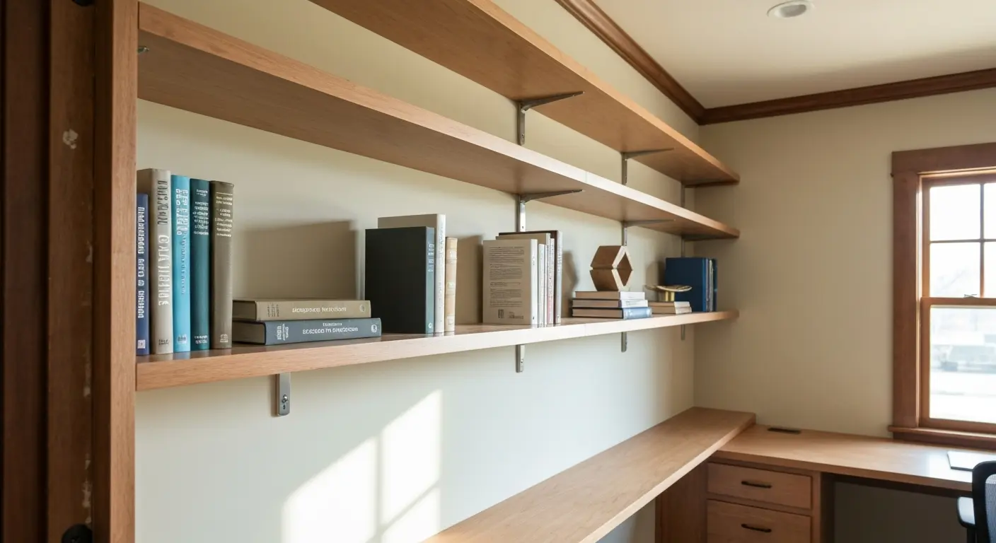 Shelving installation