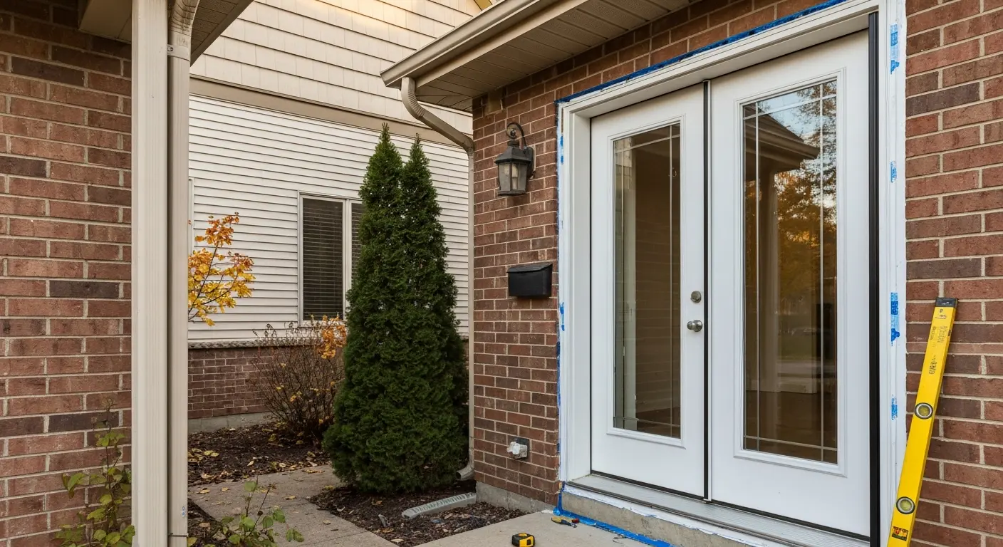 Entry doors and patio door installation
