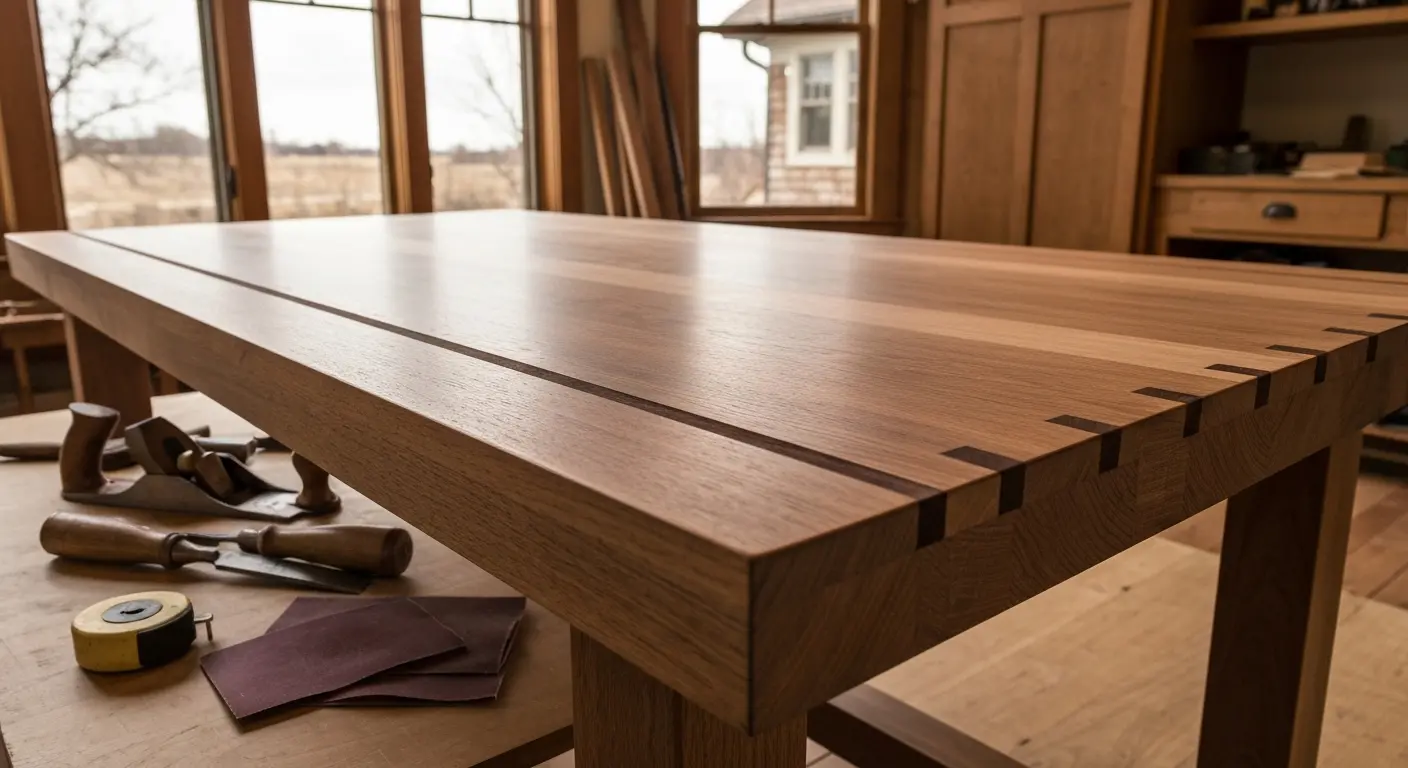 Custom wooden furniture project