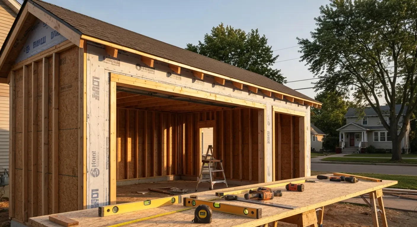 Garage and shed construction