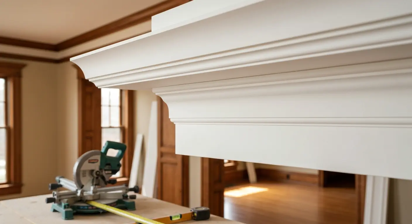 Finish carpentry trim project