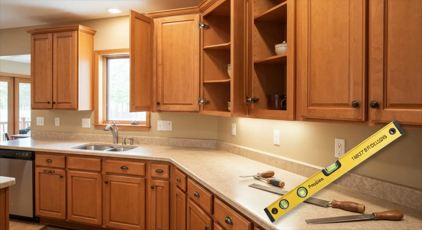 Custom kitchen cabinetry project
