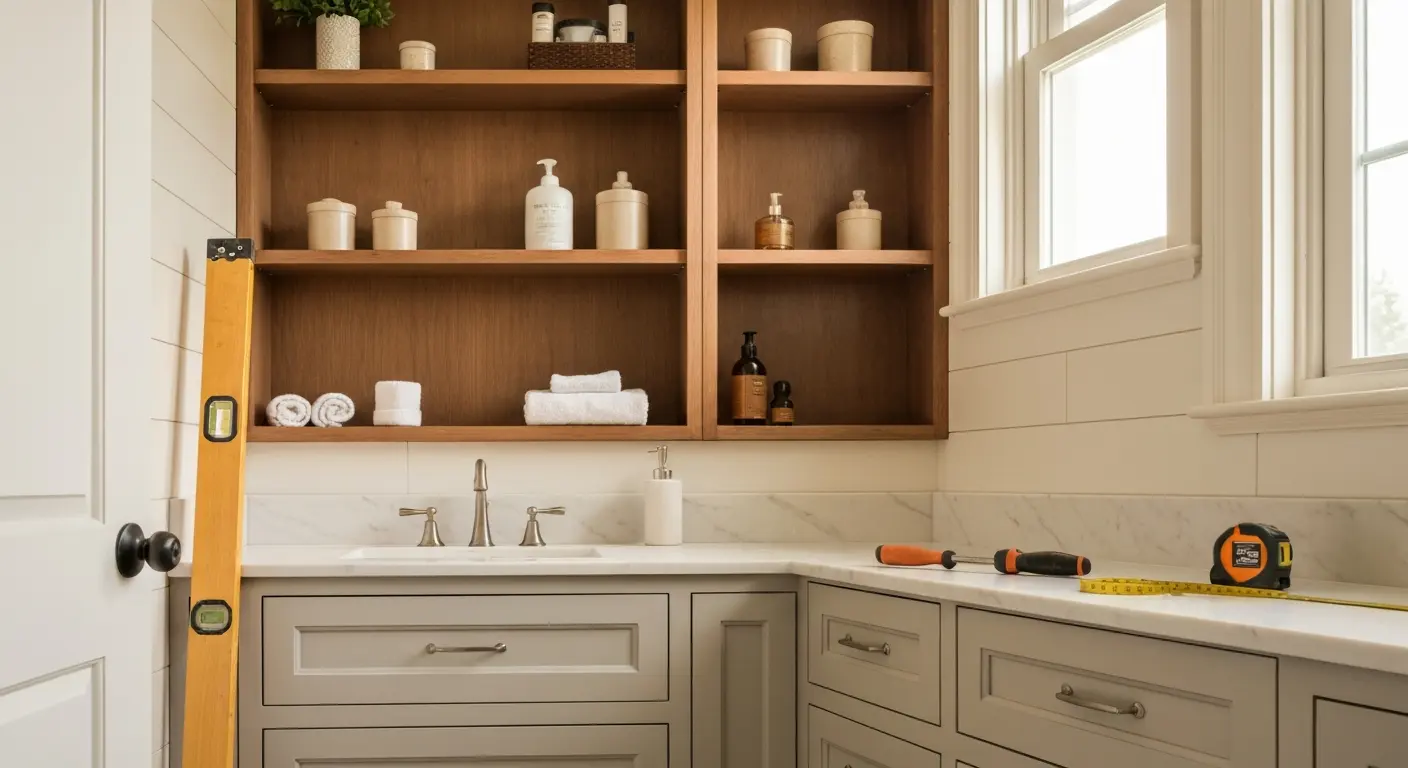 Custom bathroom vanity