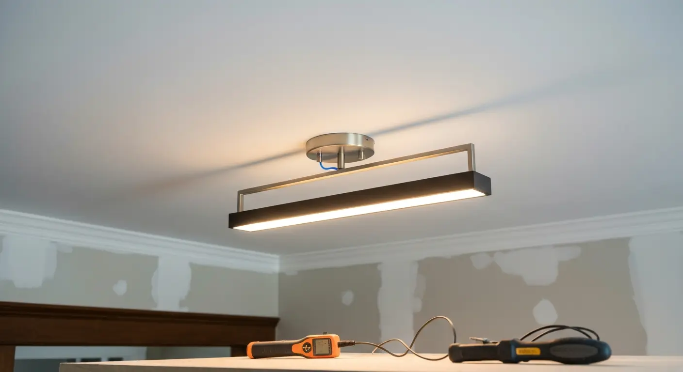 Light fixture installation