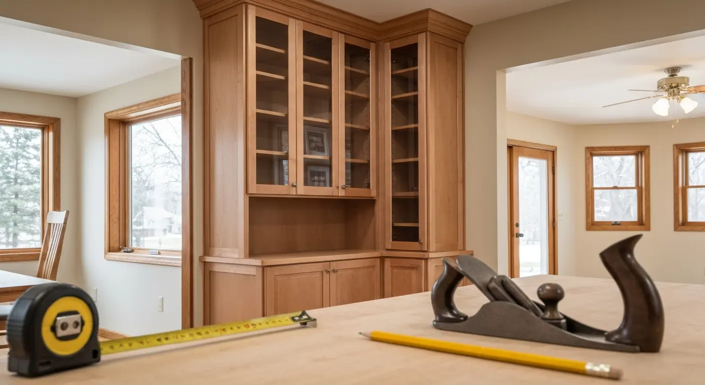 Custom furniture carpentry