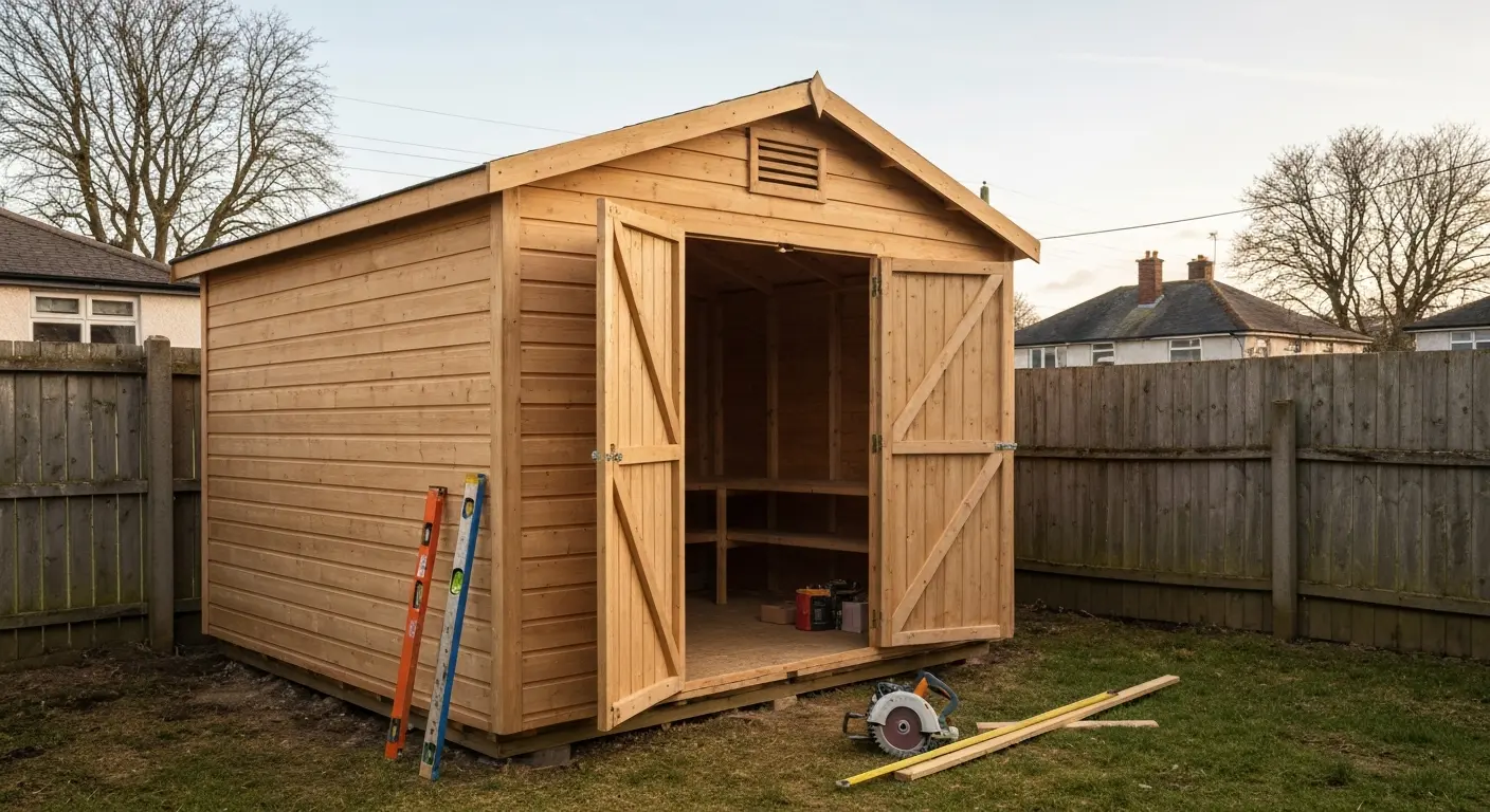 Custom shed and outbuilding construction