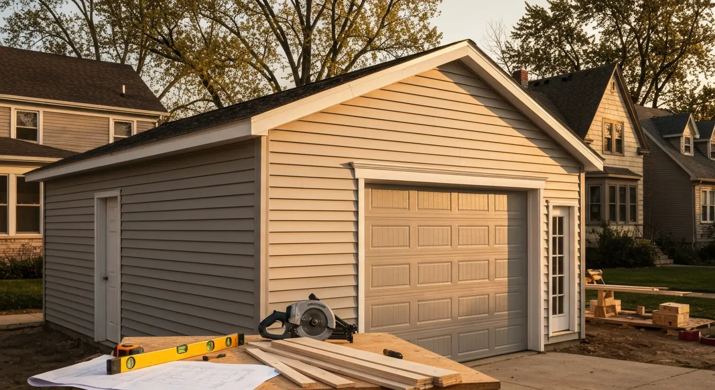 Garage and shed construction