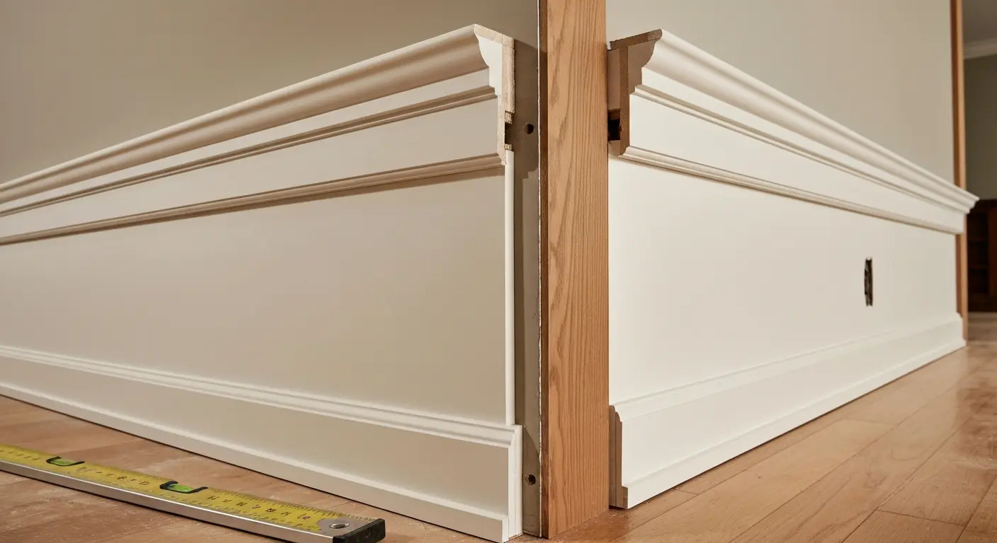 Trim and molding work