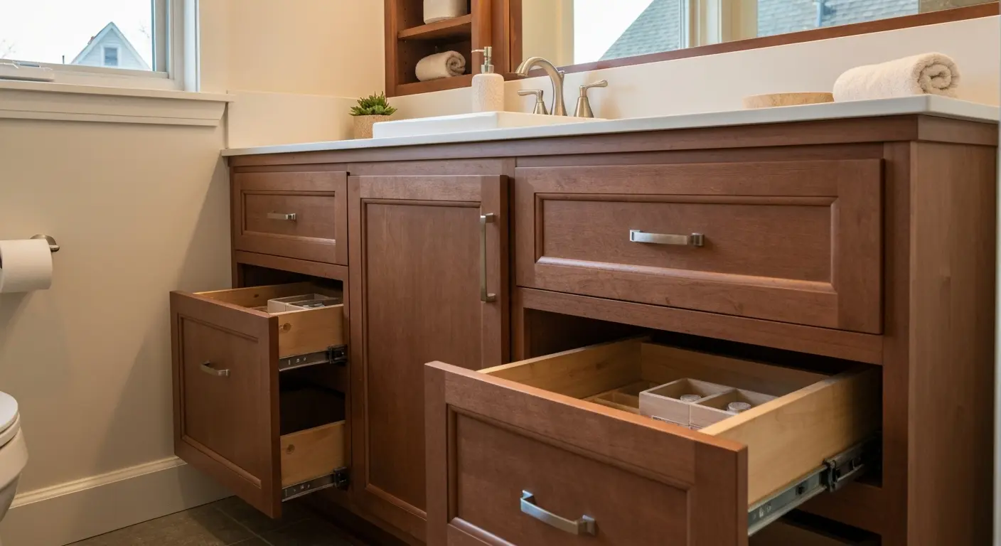 Bathroom vanity cabinet