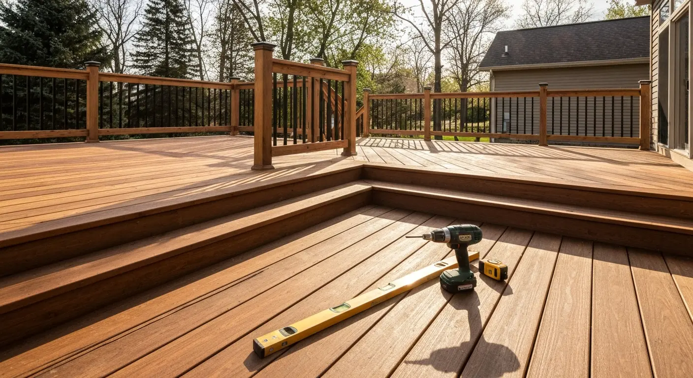 Deck and patio construction