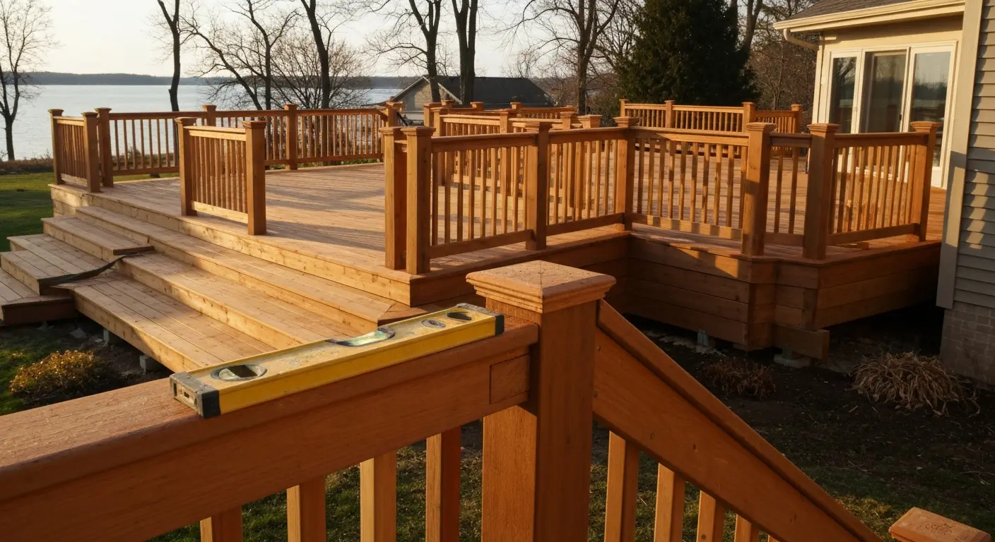 Residential deck construction and repair