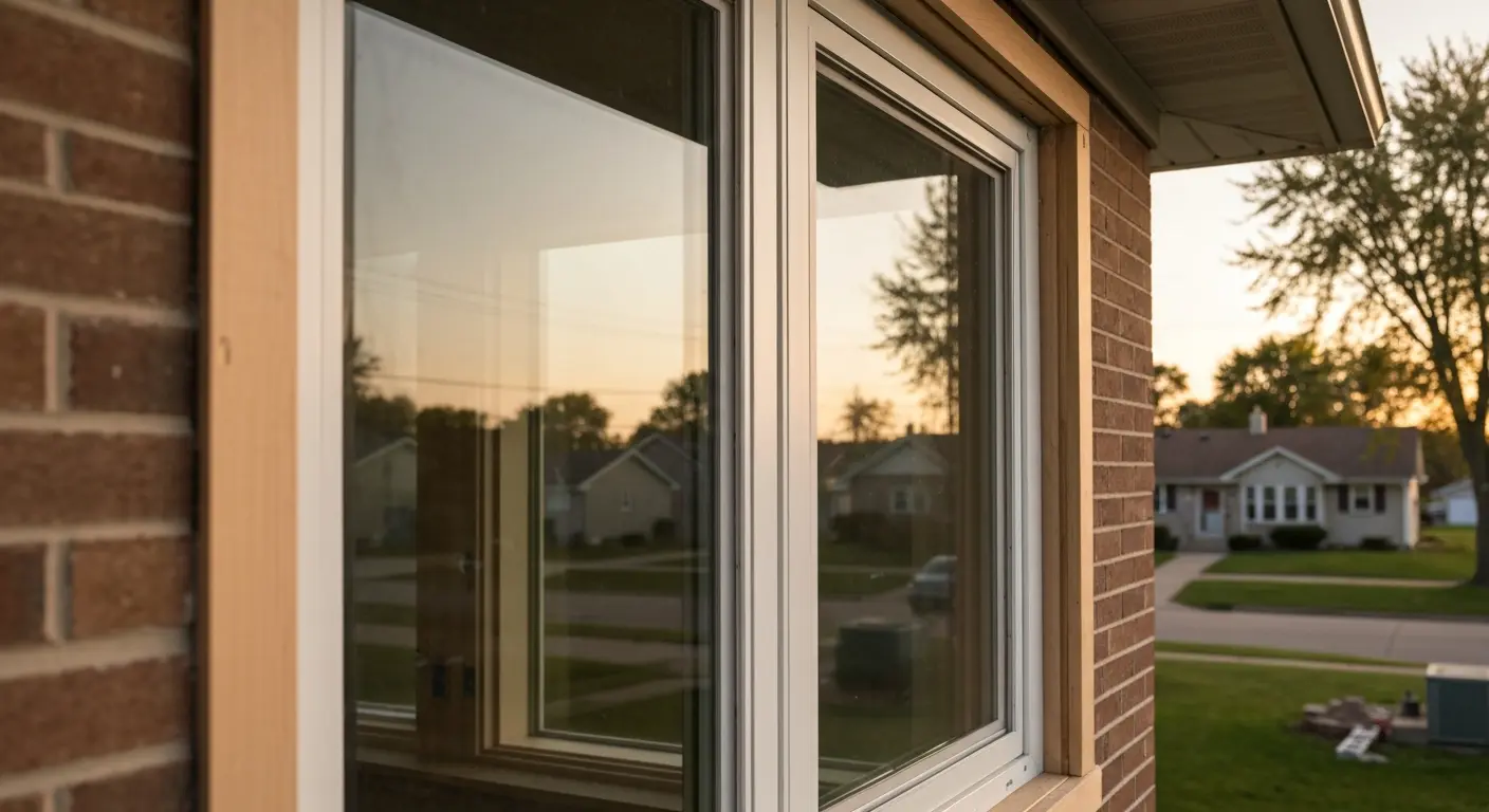 Double-hung window installation