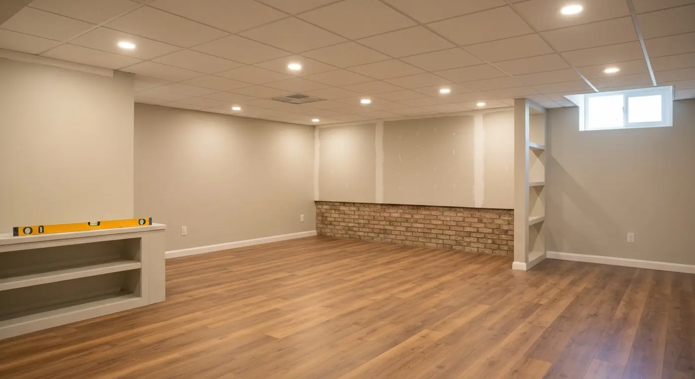 Basement finishing project