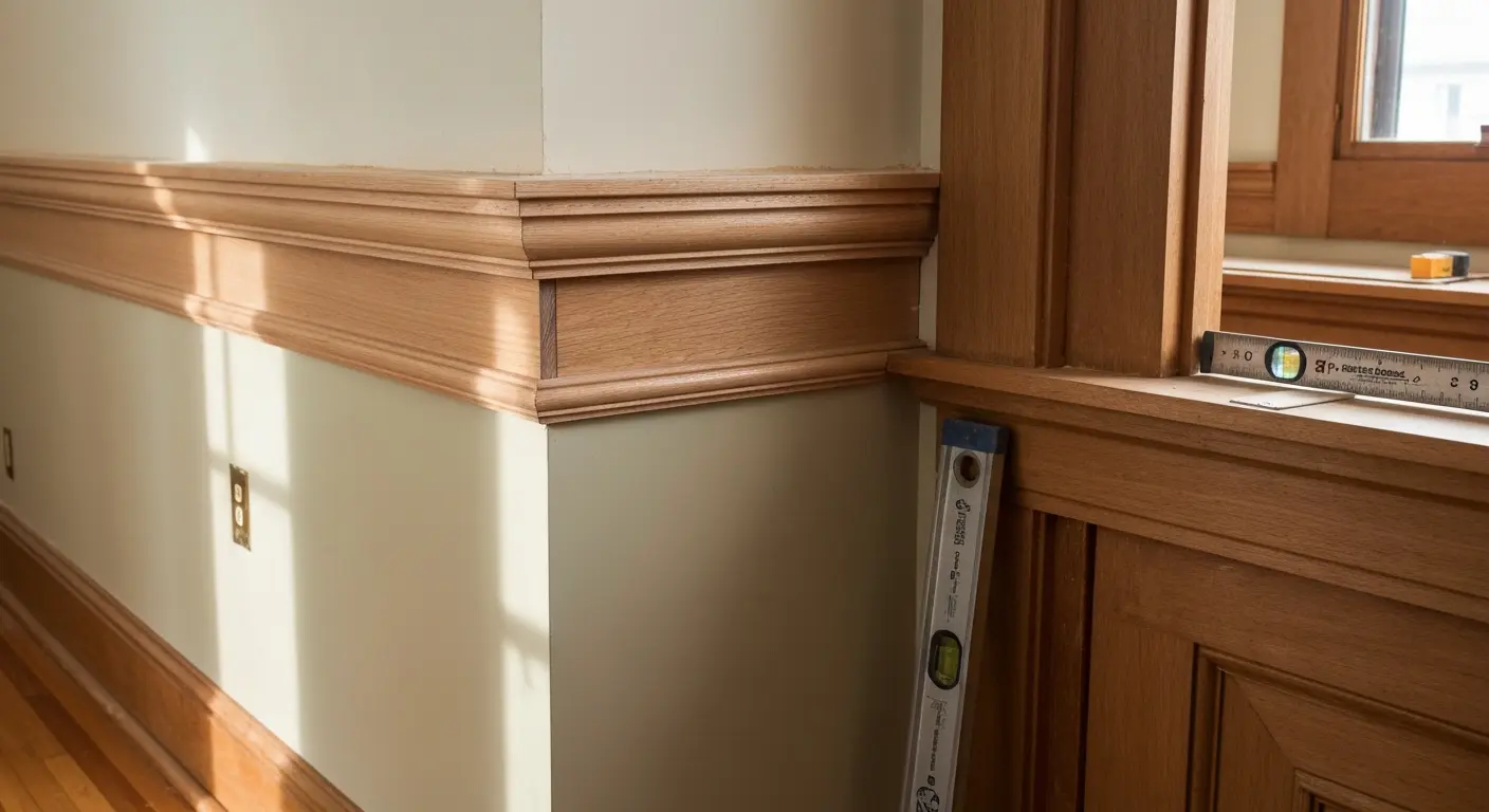 Finish carpentry and trim work
