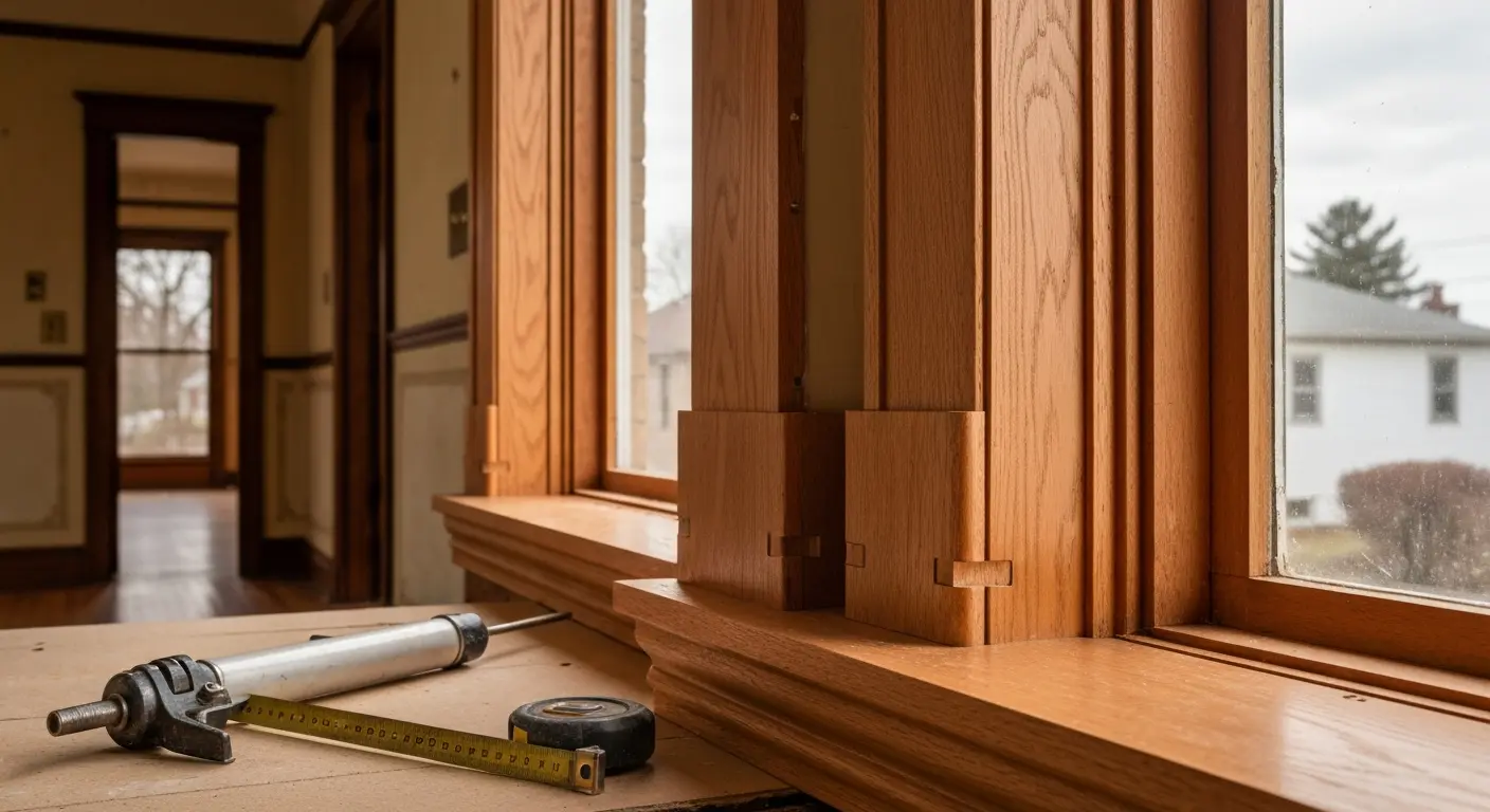 Finish carpentry and trim work