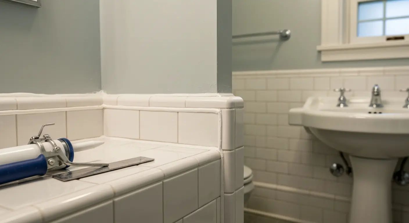 Caulking installation