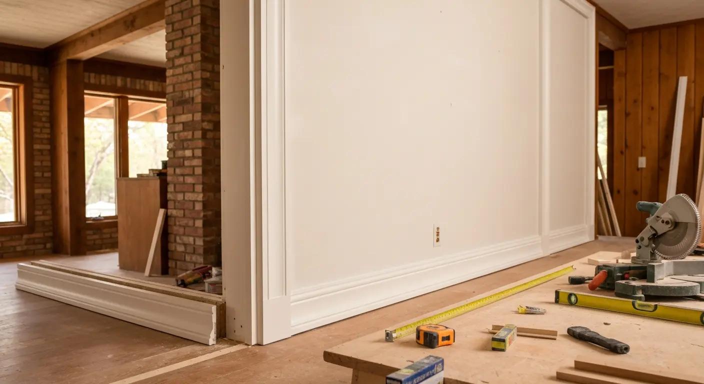 Custom trim and finish carpentry