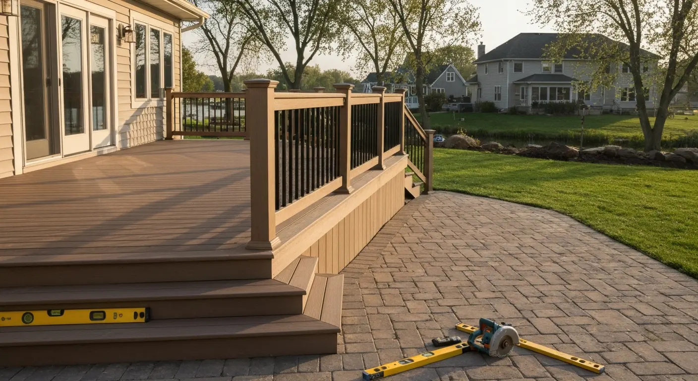 Deck and patio construction