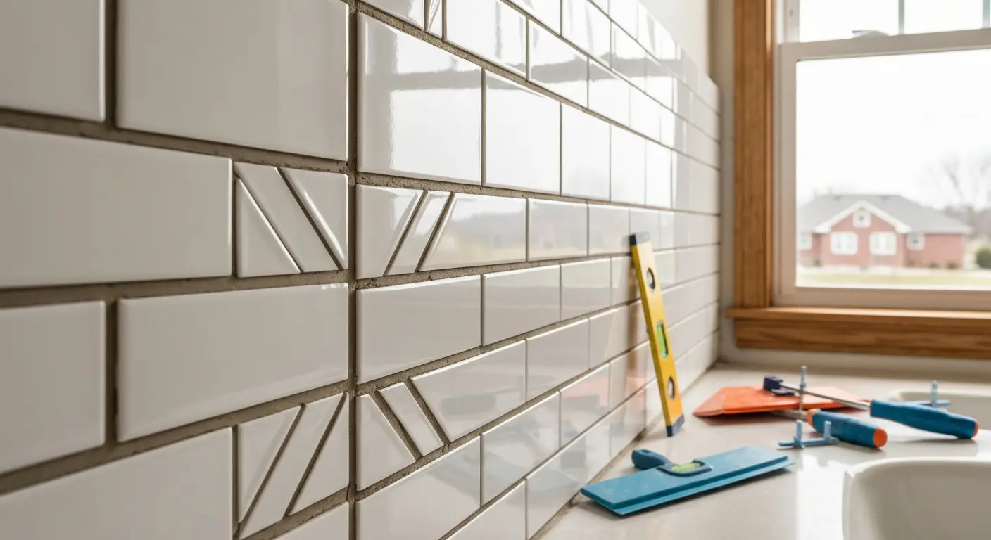 Bathroom accent tile
