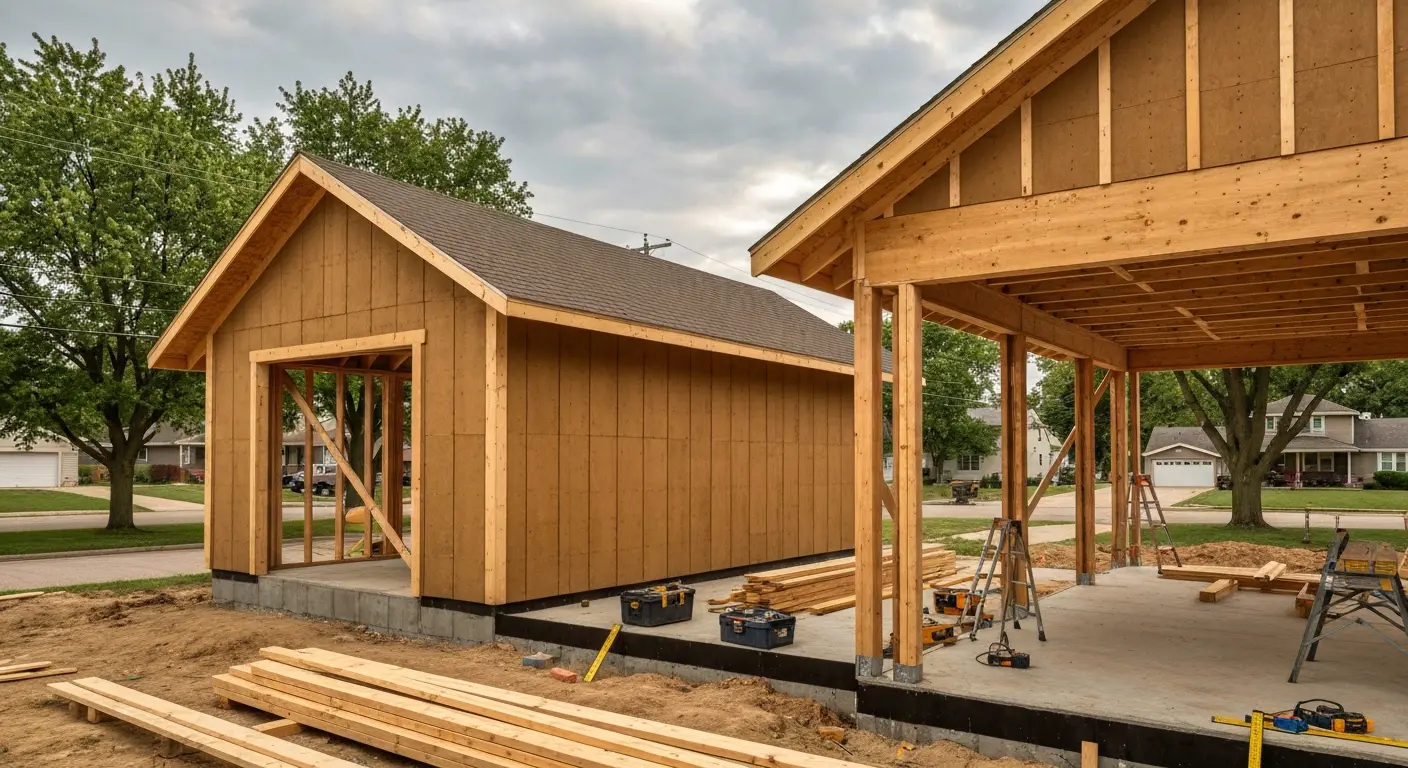 Garage and outbuilding construction