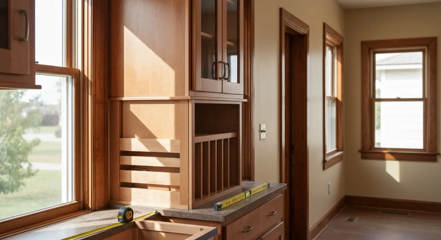 Custom cabinet construction