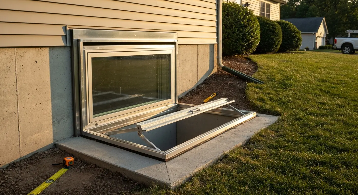 Egress window installation